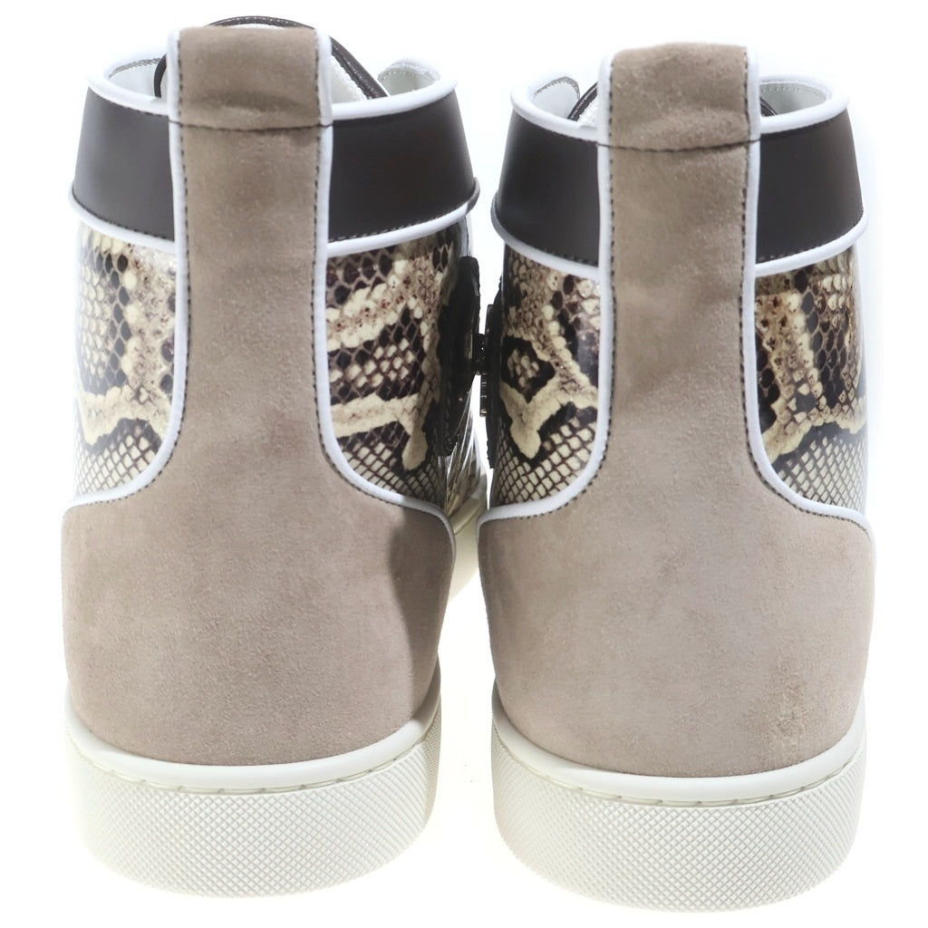 CHRISTIAN LOUBOUTIN(クリスチャンルブタン) LOU SPIKES ORLATO FLAT ルースパイクス オルラート フラット ハイカットスニーカー マルチ 3240096