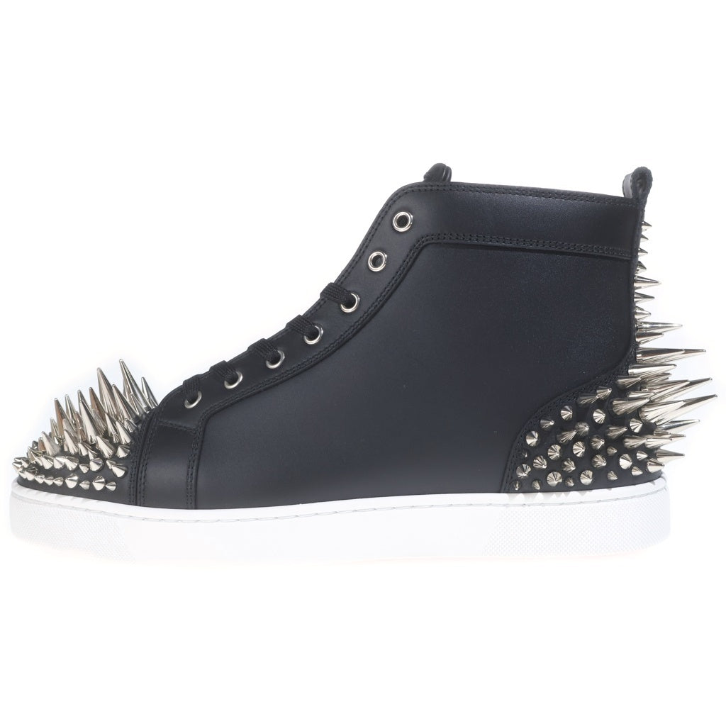CHRISTIAN LOUBOUTIN(クリスチャンルブタン) LOS ESTEPIC 2 FLAT ルース エステピック ハイカットスニーカー ブラック 1250384