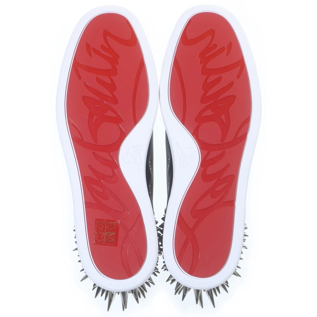 CHRISTIAN LOUBOUTIN(クリスチャンルブタン) LOS ESTEPIC 2 FLAT ルース エステピック ハイカットスニーカー ブラック 1250384