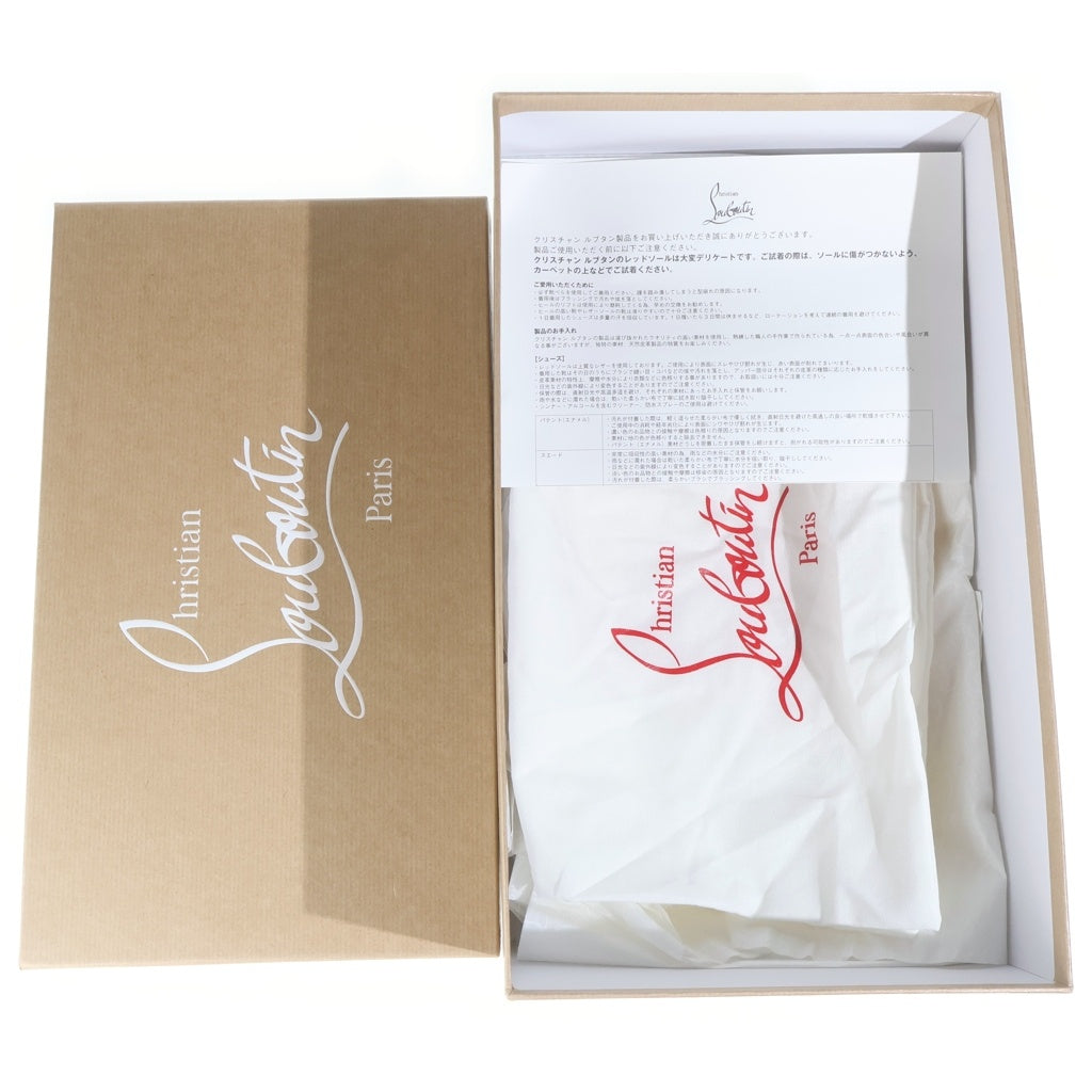 CHRISTIAN LOUBOUTIN(クリスチャンルブタン) TAKE IT EASY FLAT テイク イット イージー フラット サンダル ブラック 1240945