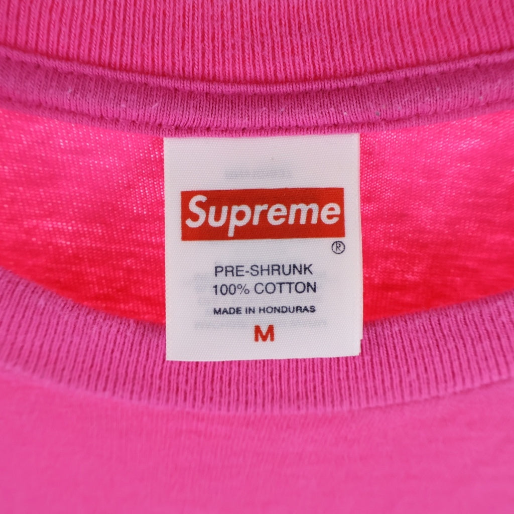SUPREME(シュプリーム) 25SS Mouse Tee マウスグラフィックプリンテッド 半袖Tシャツ カットソー ピンク