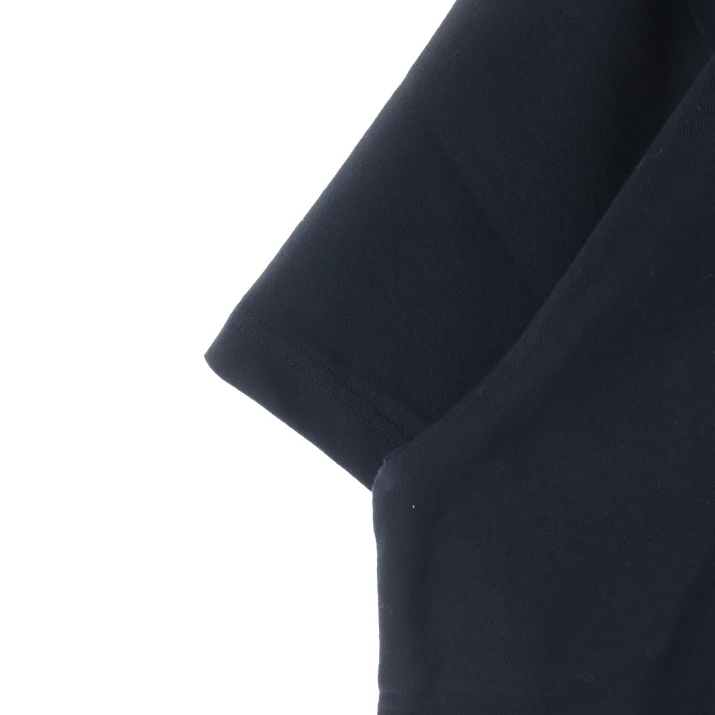 MAISON KITSUNE(メゾンキツネ) NEW MMII Tシャツ ロゴ プリント 半袖 Tシャツ カットソー ブラック KMM35070