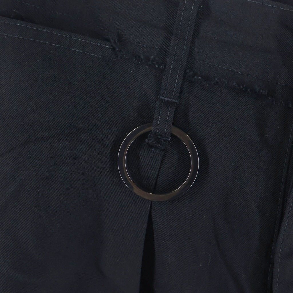 MINUS(マイナス) Slash Seam HBT Cargo pants スラッシュシーム カーゴパンツ ブラック