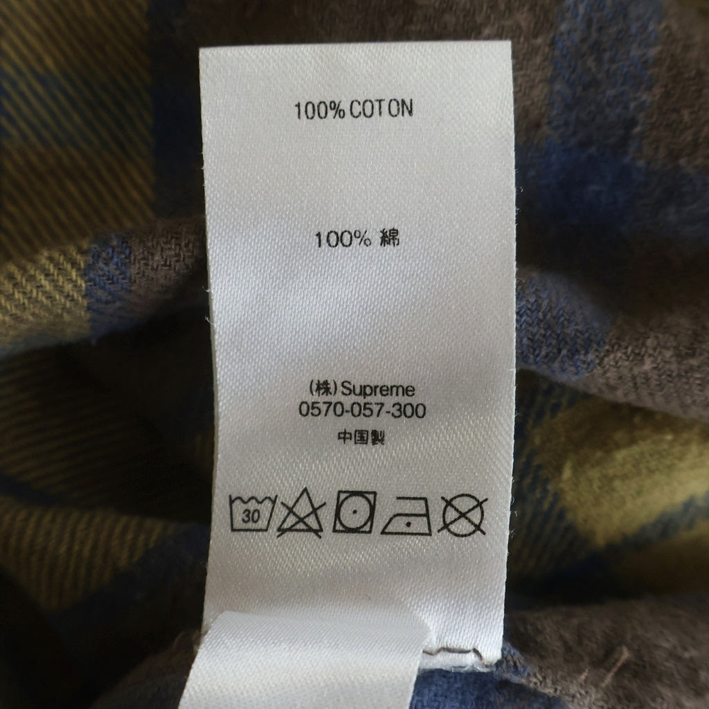 SUPREME(シュプリーム) 21SS ×HYSTERIC GLAMOUR Plaid Flannel Shirt ×ヒステリックグラマー プレイド フランネル シャツ ブラウン