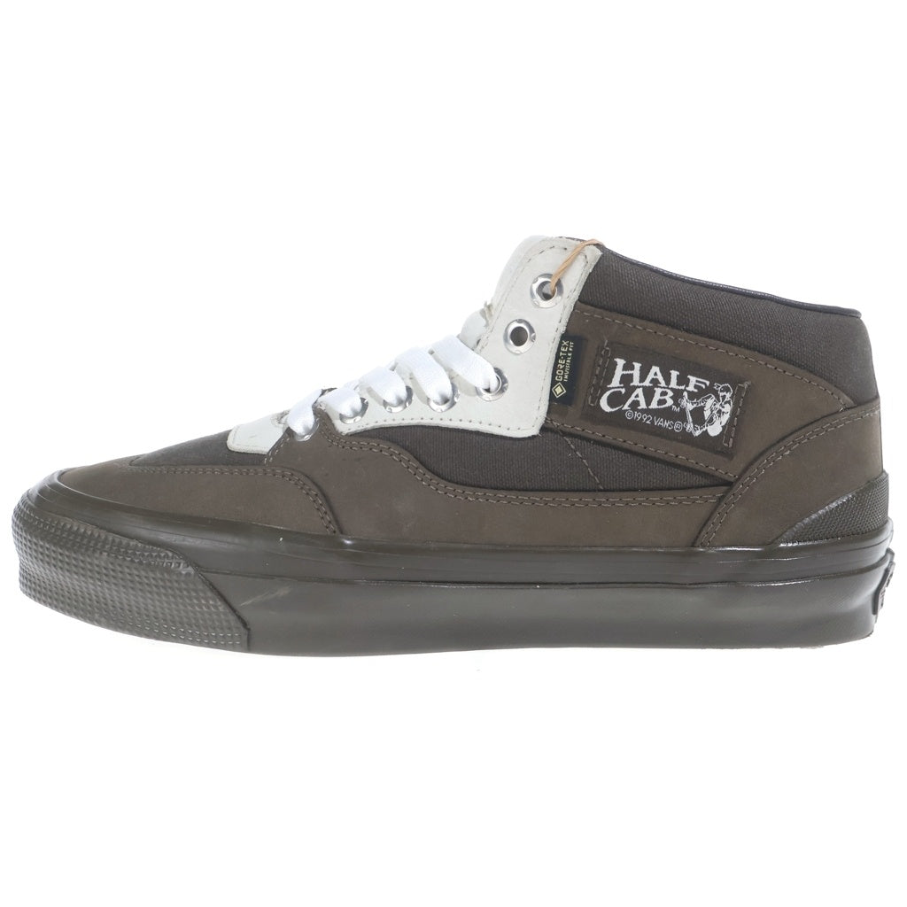 VANS(ヴァンズ) PREMIUM HALF CAB 33 GORE-TEX ハーフキャブ ミドルカットスニーカー ブラウン/ホワイト VN000DADEMP