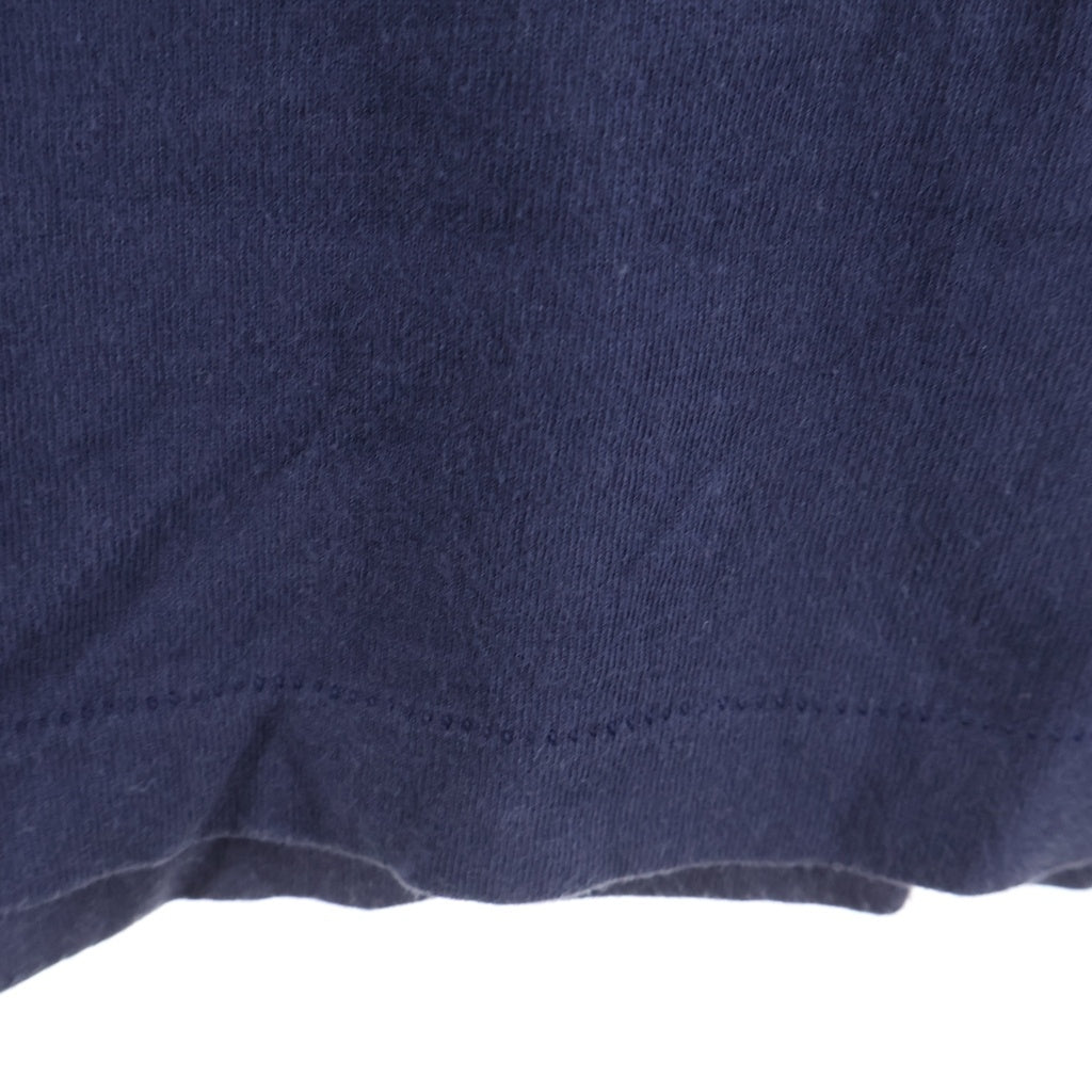 STUSSY(ステューシー) 90S OLD クローバー ロゴ プリント 半袖 Tシャツ カットソー ネイビー