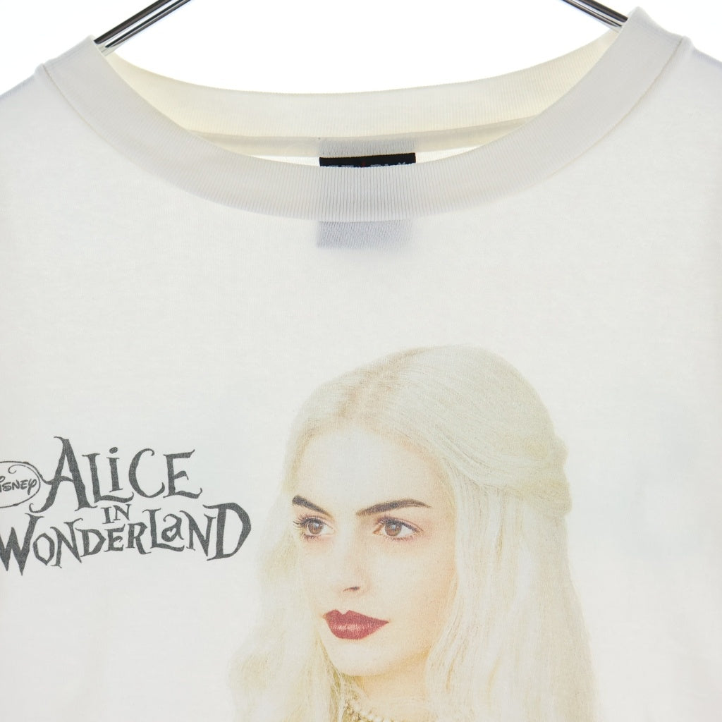 SAINT MICHAEL(セントマイケル) DS SS TEE アリスインワンダーランド プリント 半袖 カットソー ホワイト