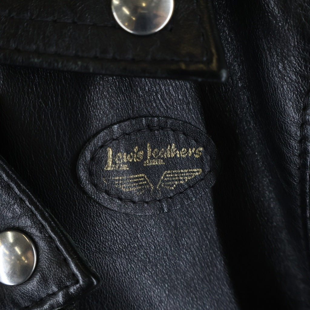 Lewis Leathers(ルイスレザー) Cyclone サイクロン ダブルライダース ジャケット ホースハイド ブラック -