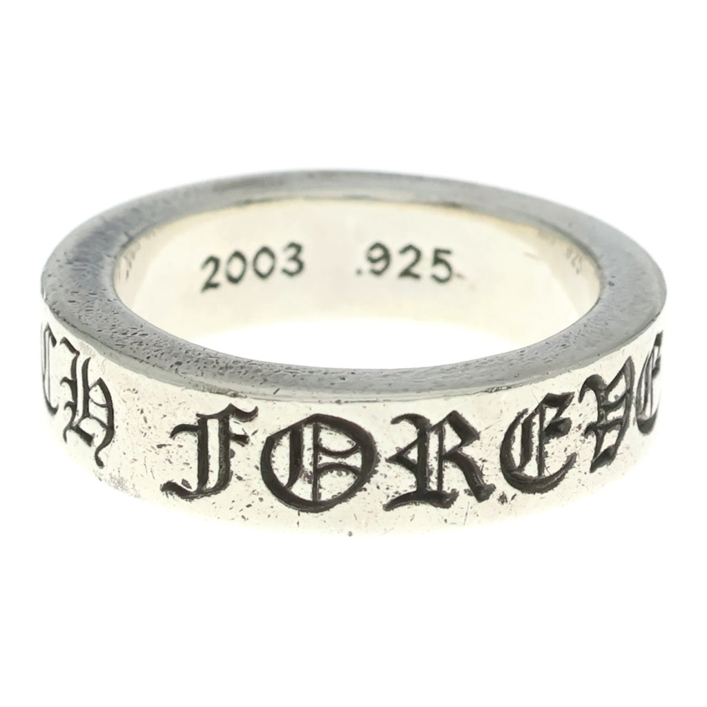 CHROME HEARTS(クロムハーツ) 6mm SPACER FOREVER 6mmスペーサーリング フォーエバーシルバーBCA337