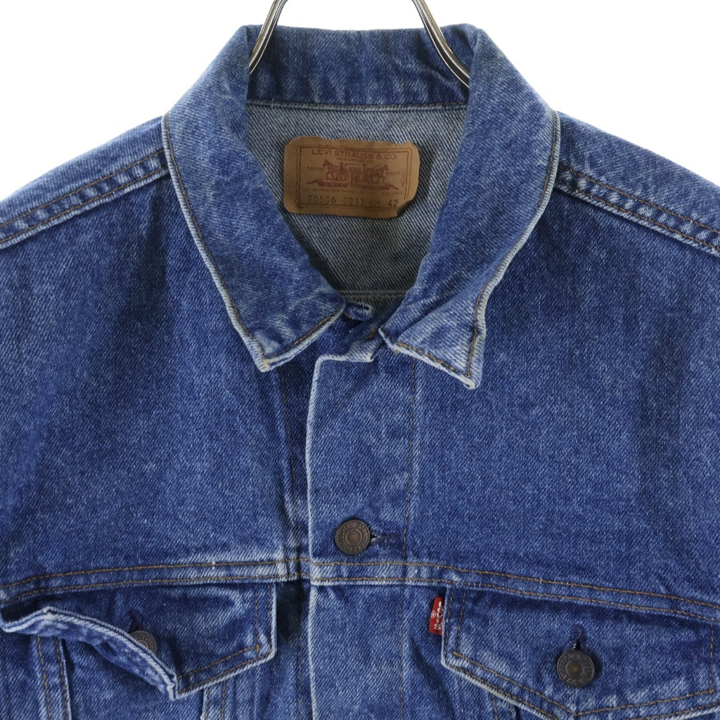 Levi's(リーバイス) 80s 70506-0217 ボタン裏523 スモールE デニムトラッカージャケット インディゴ