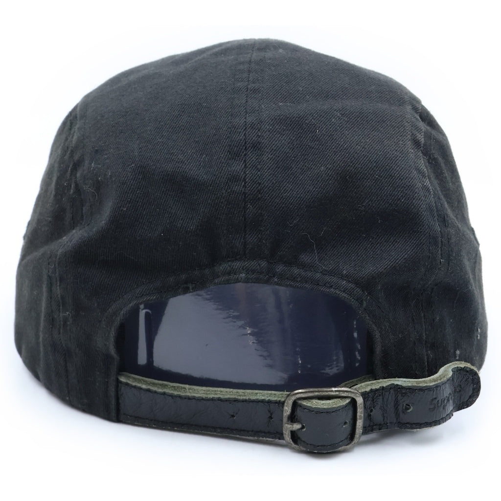 SUPREME(シュプリーム) 26SS WASHED CHINO TWILL CAMP CAP ウォッシュド チノ キャンプ キャップ 帽子 ブラック レディース