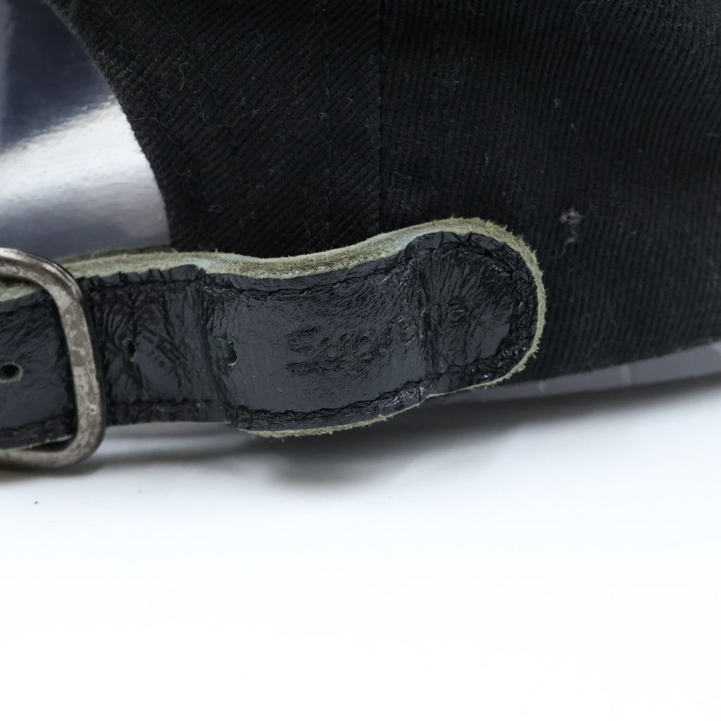 SUPREME(シュプリーム) 26SS WASHED CHINO TWILL CAMP CAP ウォッシュド チノ キャンプ キャップ 帽子 ブラック レディース