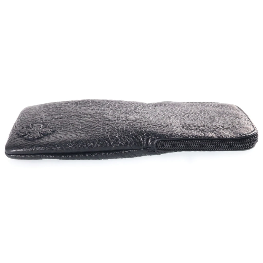 CHROME HEARTS(クロムハーツ) CASE アイウェアケース 眼鏡ケース レザー ブラック