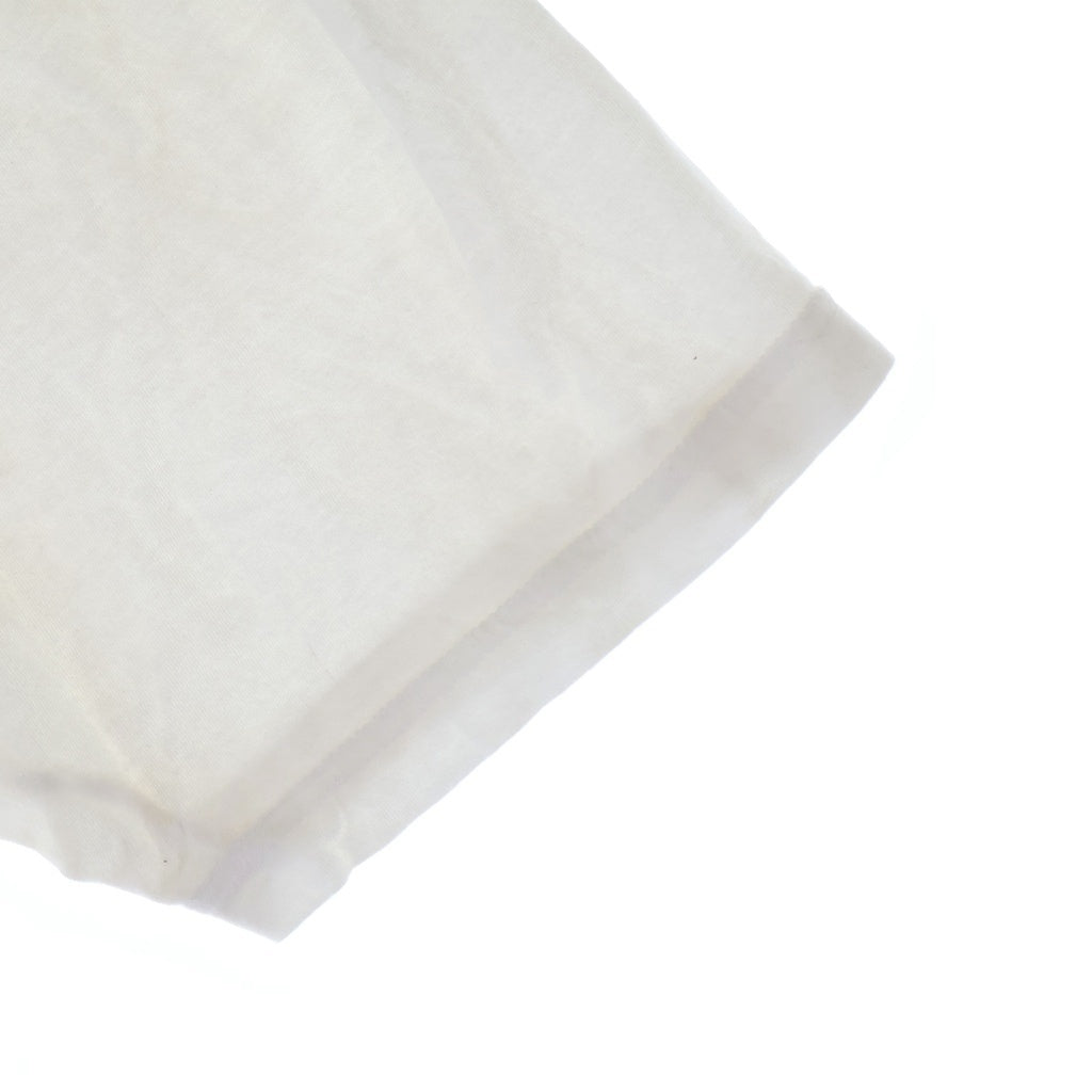 CHROME HEARTS(クロムハーツ) SCROLL LABEL T-SHIRT スクロールラベルプリント クルーネックポケット 半袖Tシャツ カットソー ホワイト