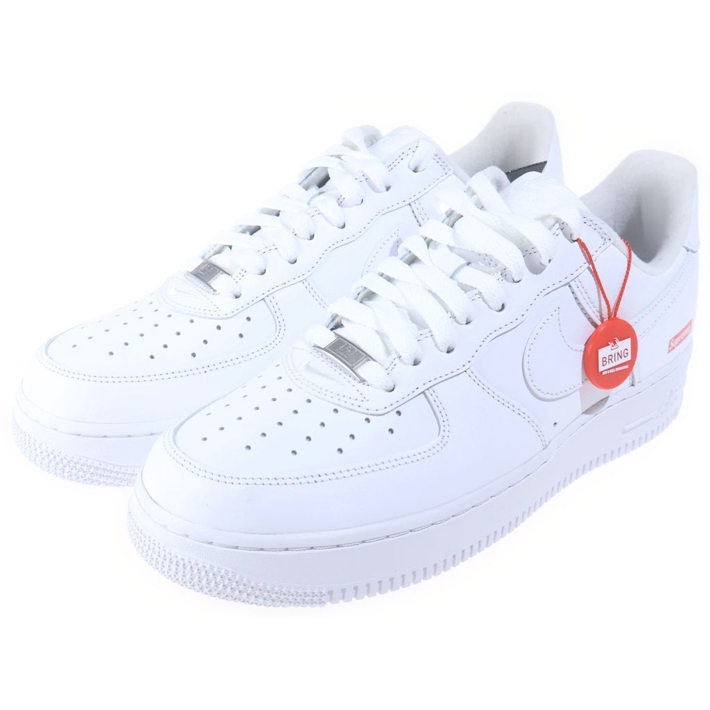 NIKE(ナイキ) ×Supreme Air Force 1 Low シュプリーム エアフォース1 ローカットスニーカー ホワイト US9/27cm CU9225-100