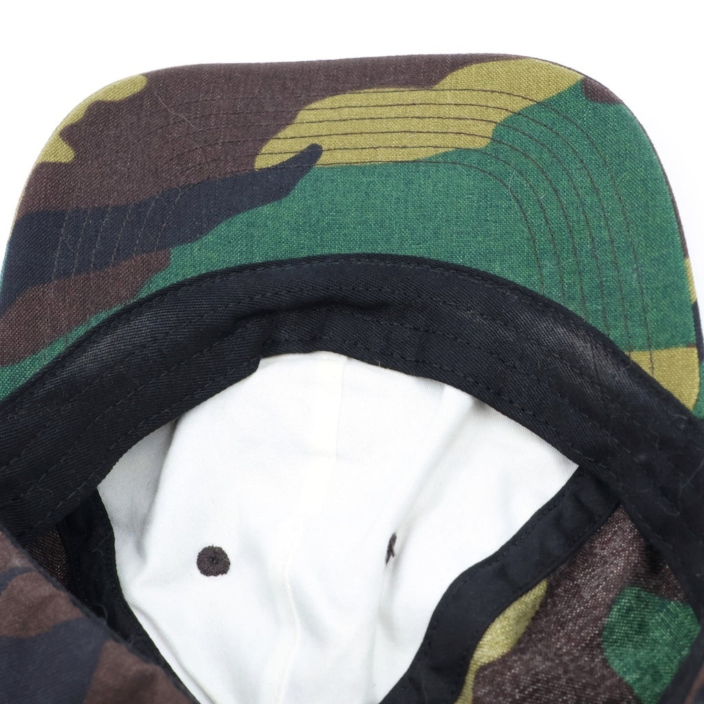 SUPREME(シュプリーム) 20SS CORDURA Small Box Camo 6-Panel Cap コーデュラ スモールボックスロゴ カモフラ 6パネル キャップ 帽子 カーキ レディース