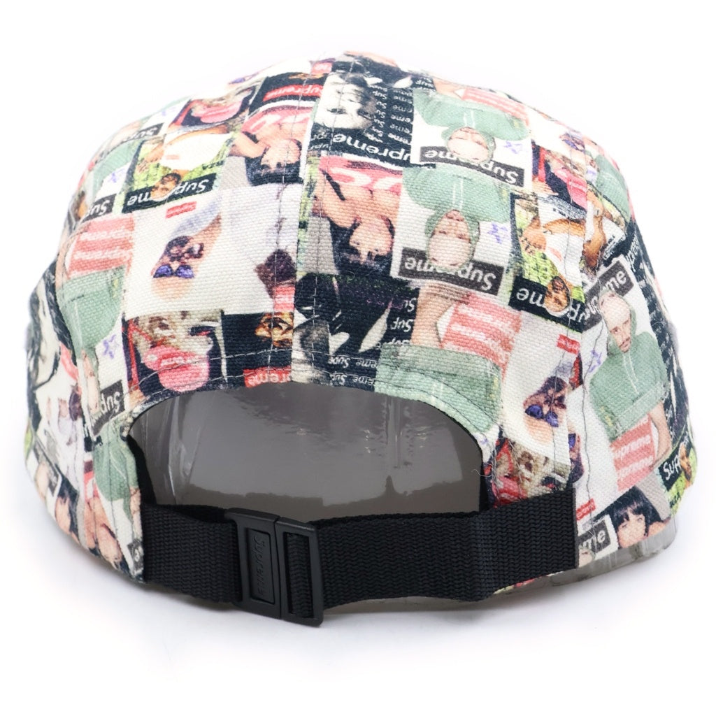 SUPREME(シュプリーム) 23SS Magazine Camp Cap ボックスロゴ キャンプ キャップ 帽子 マルチ