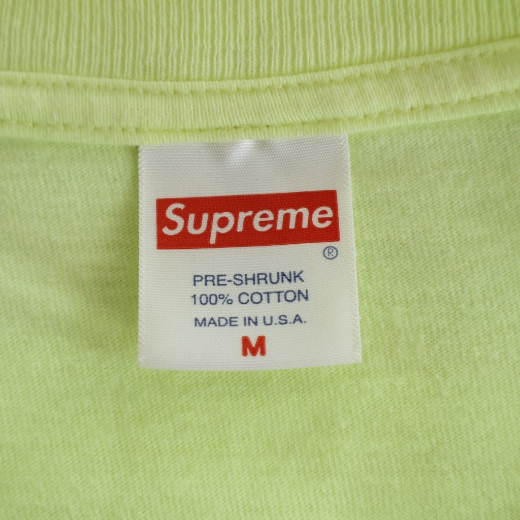 SUPREME(シュプリーム) 21SS Water Pistol Tee フォト プリント 半袖 Tシャツ カットソー イエロー -