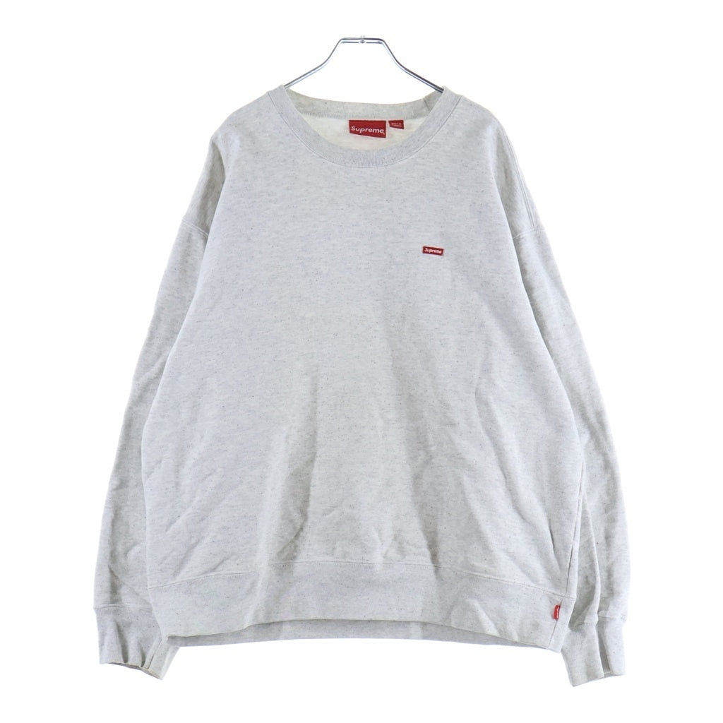 SUPREME(シュプリーム) Small Box Crewneck スモールボックスロゴ クルーネック スウェットシャツ グレー