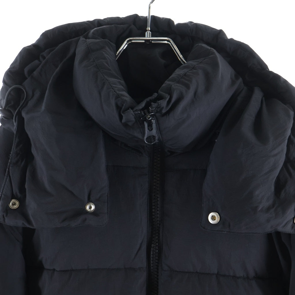 DIESEL(ディーゼル) W-STEP-OUT ジップアップ フディー パフィー ジャケット ブラック A15992