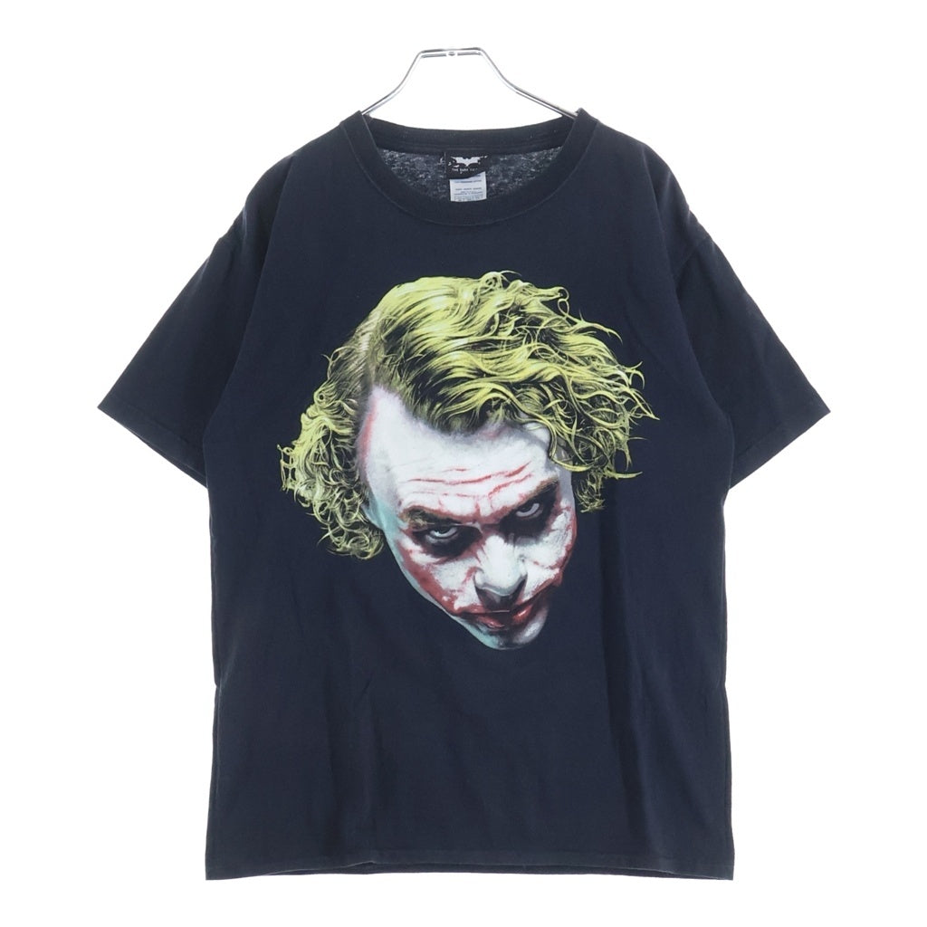 VINTAGE(ヴィンテージ) 00sTHE DARK NIGHT JOKER ザ ダークナイト ジョーカー プリンテッド 半袖Tシャツ カットソー ブラック