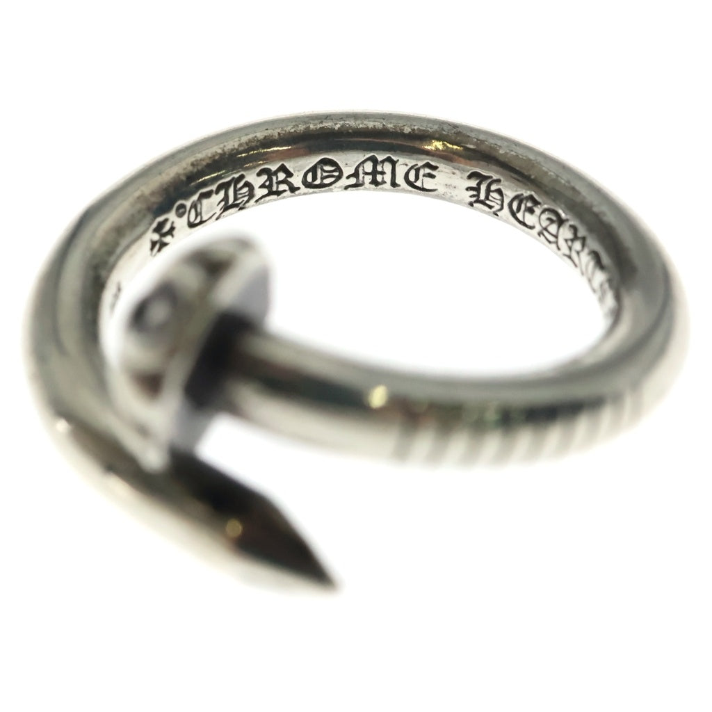 CHROME HEARTS(クロムハーツ) NAIL CRSBALL ネイル クロスボール リング シルバー BCA349