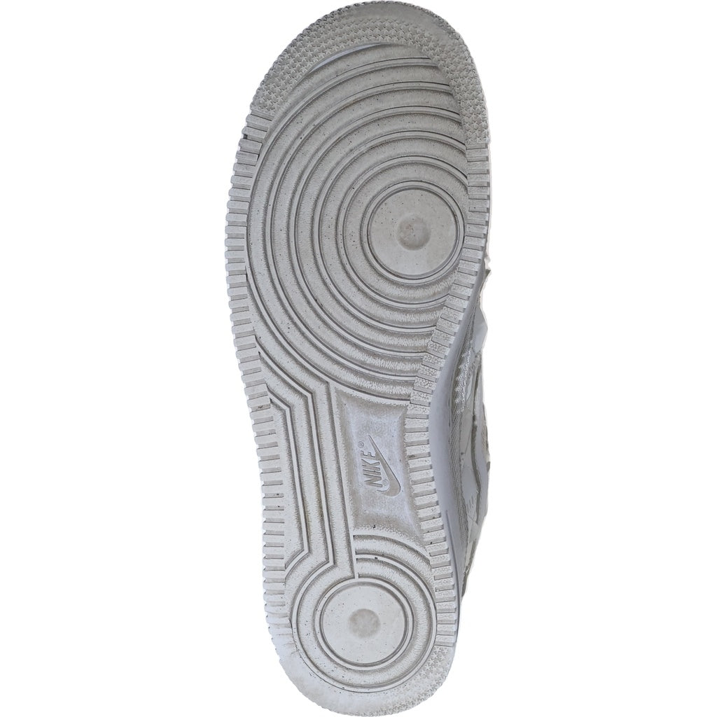 NIKE(ナイキ) GIRLS AIR FORCE SP BILLIE EILISH エア フォース 1 スペシャル ビリー・アイリッシュ ローカットスニーカー アイボリー US8.5/26.5cm DZ3674-100