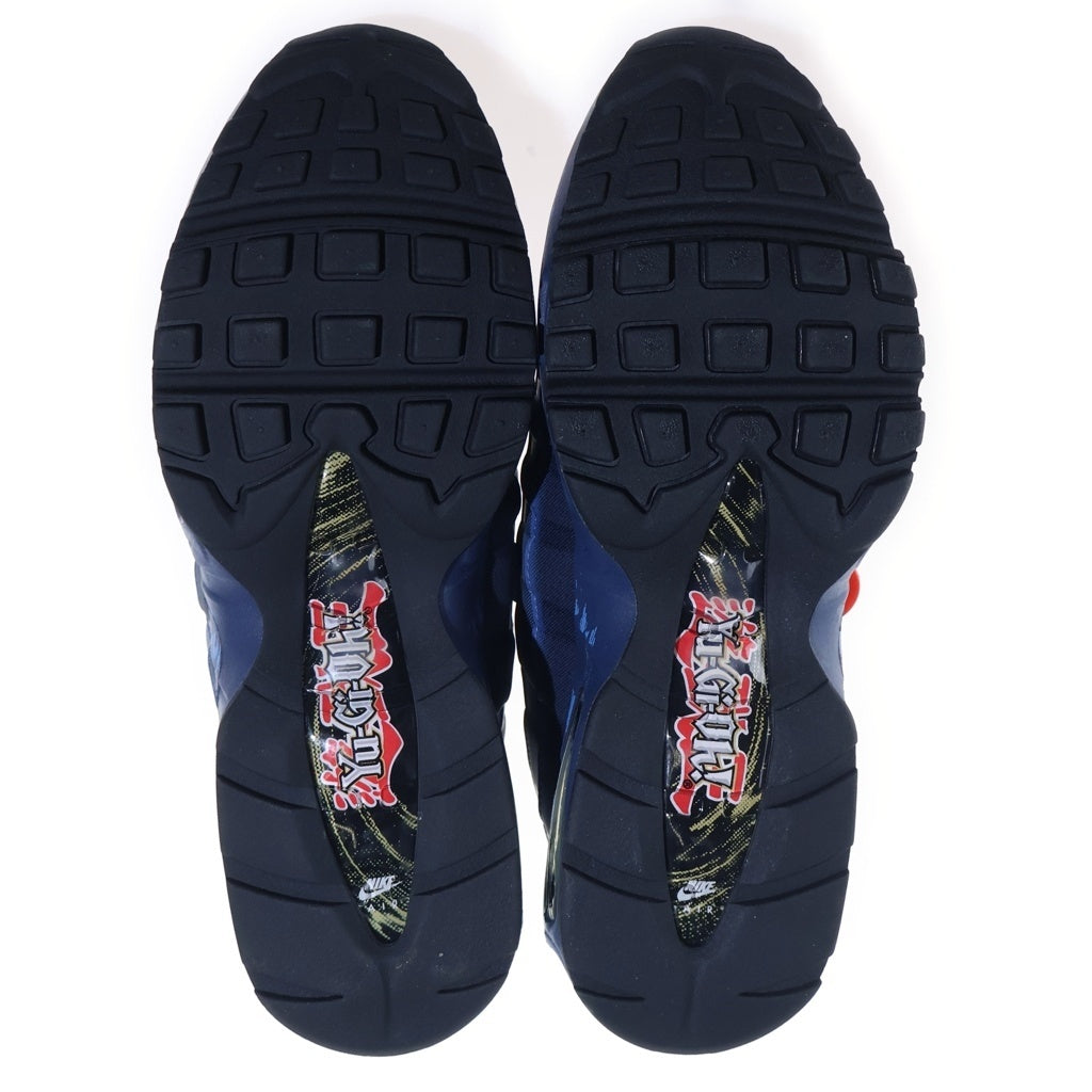 NIKE(ナイキ) ×遊戯王 Max 95 Air Muscle/Joey エアマックス95 エアマッスル/ジョーイ ローカットスニーカー ブルー US11/29.0cm II7404-400