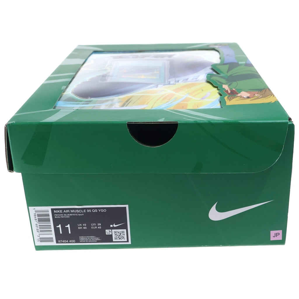NIKE(ナイキ) ×遊戯王 Max 95 Air Muscle/Joey エアマックス95 エアマッスル/ジョーイ ローカットスニーカー ブルー US11/29.0cm II7404-400