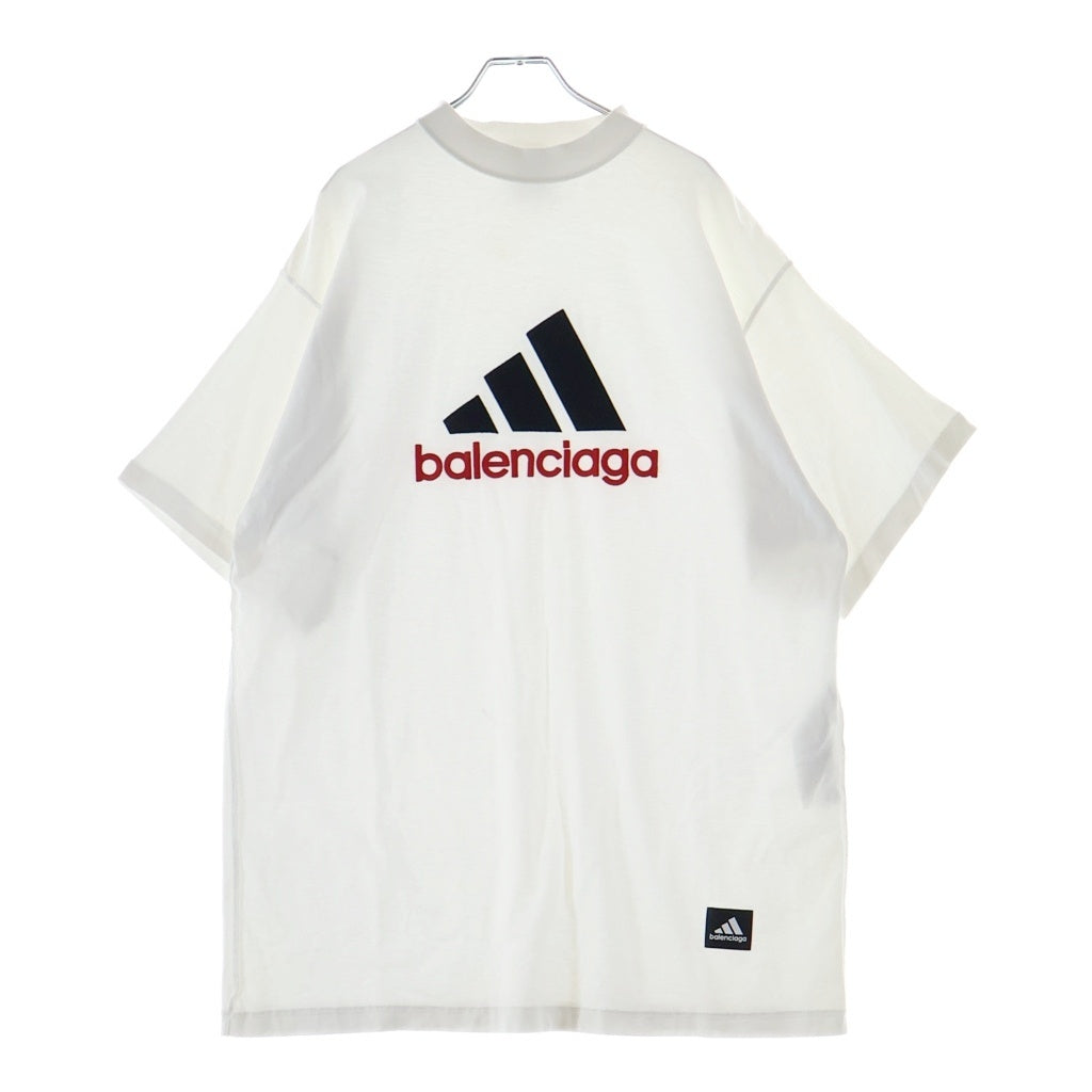 BALENCIAGA(バレンシアガ) 23SS ×adidas Inside Out T-Shirt ×アディダス インサイドアウト 半袖Tシャツ カットソー ホワイト 731769 TNVA6