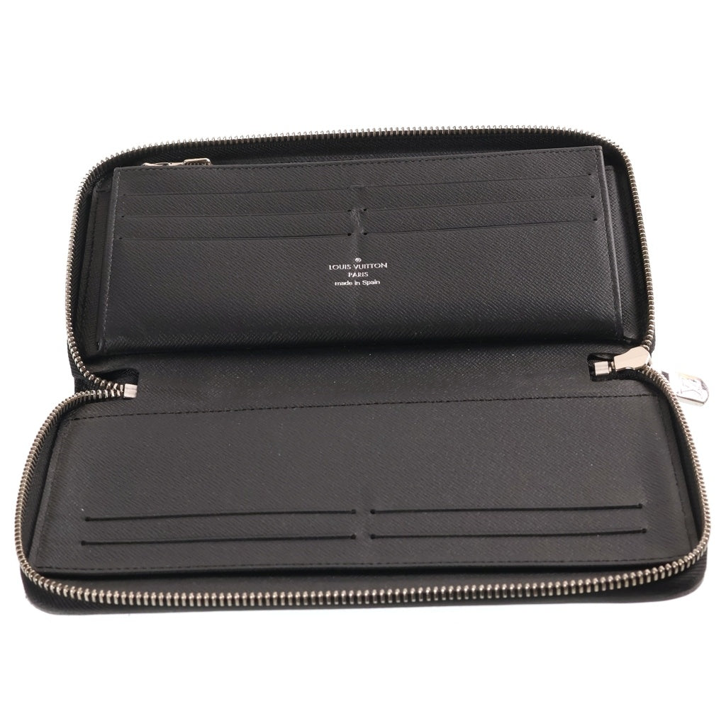 LOUIS VUITTON(ルイヴィトン) エピ ジッピーオーガナイザー ノワール ラウンドジップウォレット M62643 CA3109