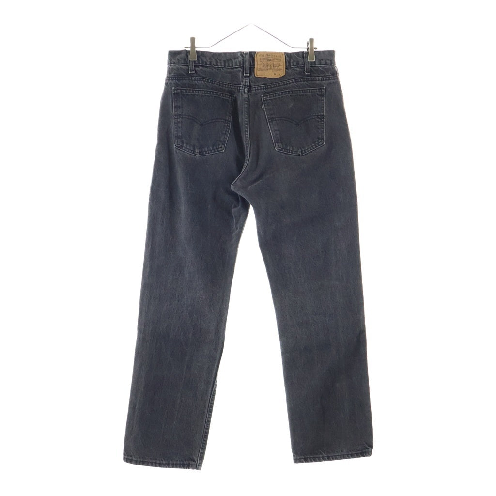 Levi's(リーバイス) ボタン裏536 USA製 テーパード ブラックジーンズ デニムパンツ ブラック 40509 4159