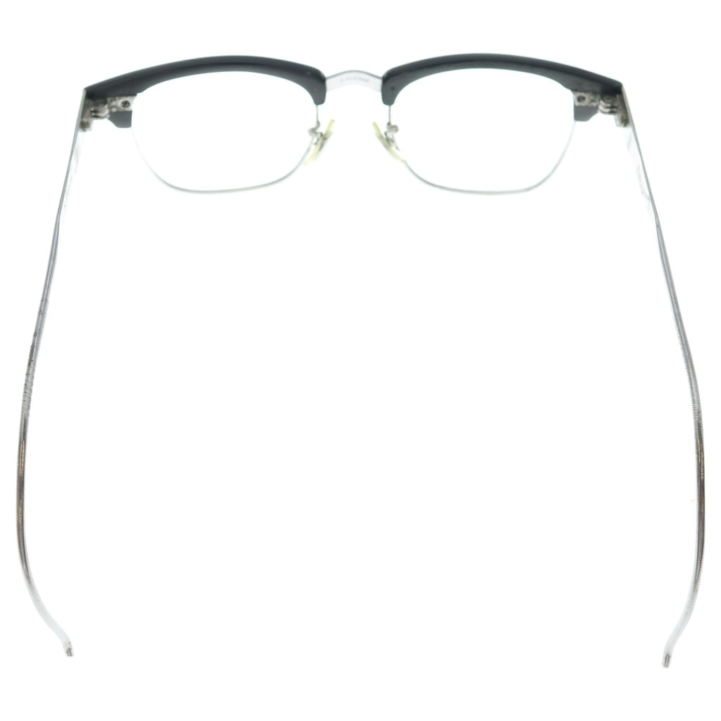 VINTAGE(ヴィンテージ) AMERICAN OPTICAL Malcolm X Sirmont アメリカンオプティカル ブロー型 サーモント メタルフレーム サングラス メガネ シルバー ‐