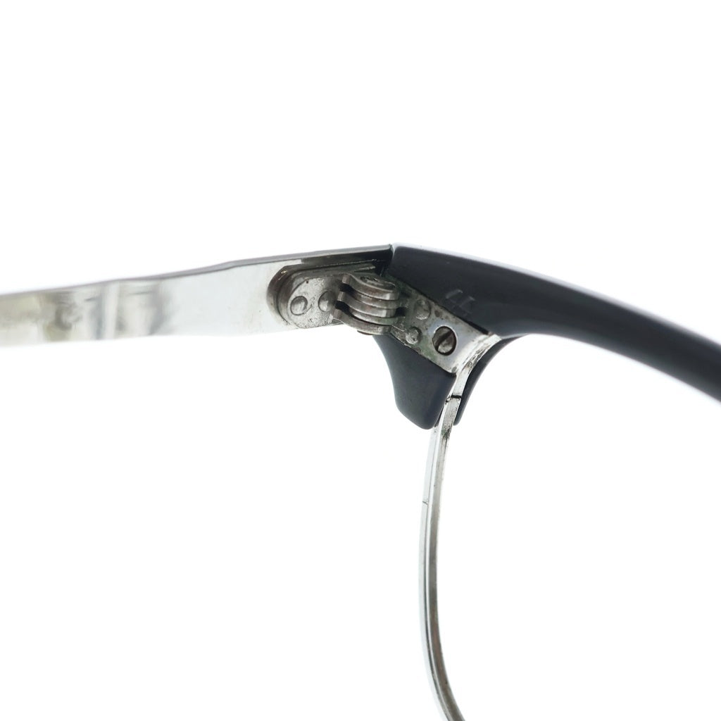 VINTAGE(ヴィンテージ) AMERICAN OPTICAL Malcolm X Sirmont アメリカンオプティカル ブロー型 サーモント メタルフレーム サングラス メガネ シルバー ‐