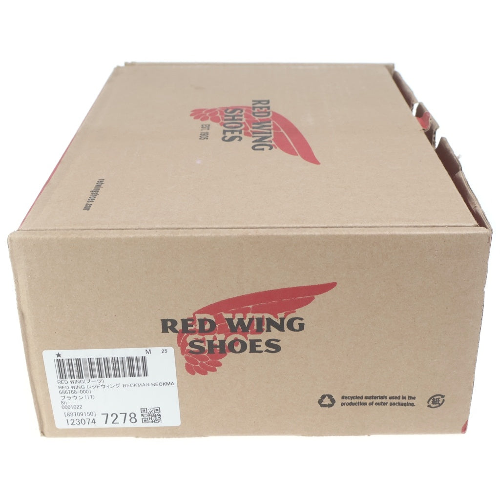 RED WING(レッド ウイング) Beckman 9422 ベックマン レザーブーツ ブラウン US8.5/26.5cm