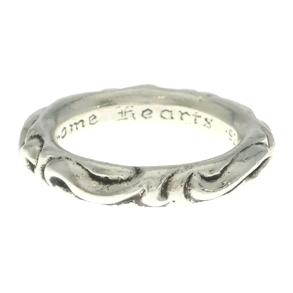 CHROME HEARTS(クロムハーツ) SCRL BAND スクロールバンド リング シルバー BCA351