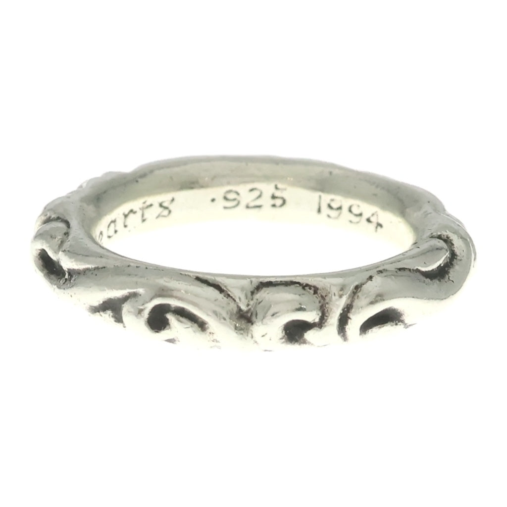 CHROME HEARTS(クロムハーツ) SCRL BAND スクロールバンド リング シルバー BCA351