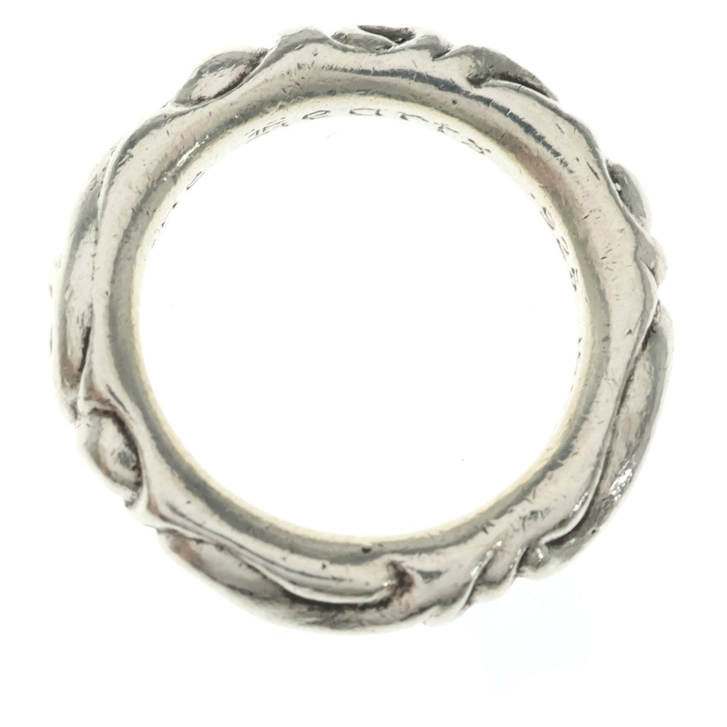 CHROME HEARTS(クロムハーツ) SCRL BAND スクロールバンド リング シルバー BCA351