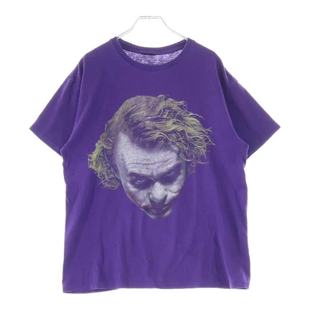 VINTAGE(ヴィンテージ) 00sTHE DARK NIGHT JOKER ザ ダークナイト ジョーカー プリンテッド 半袖Tシャツ カットソー パープル