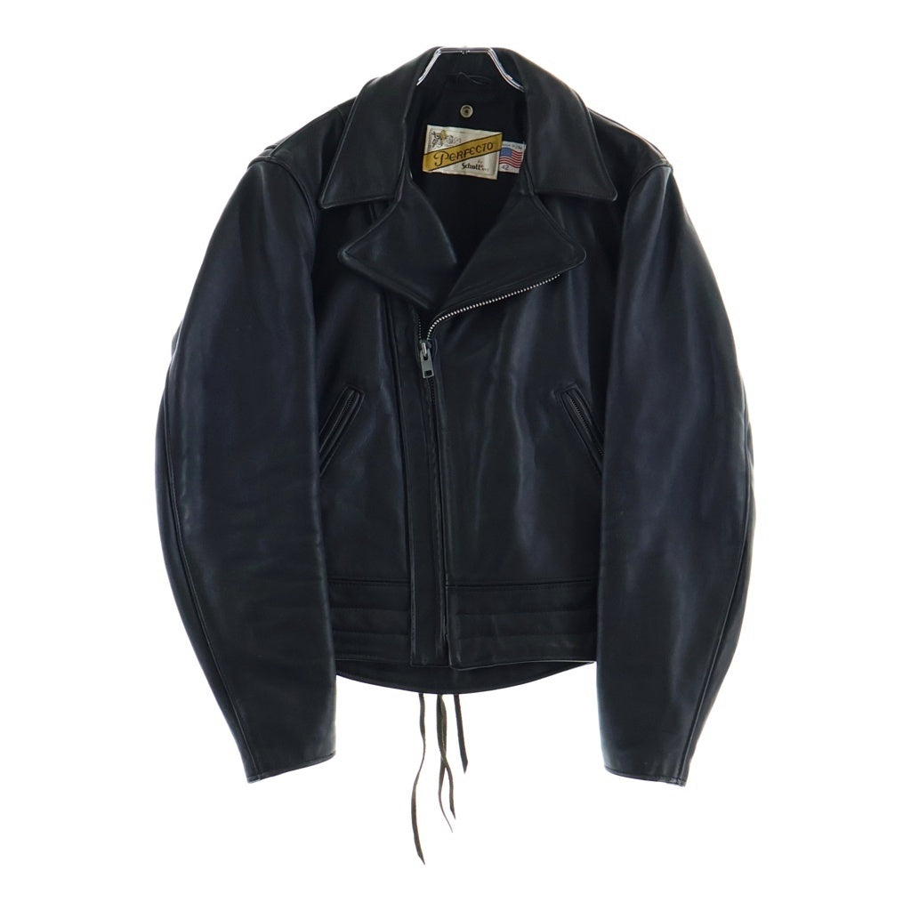 SCHOTT(ショット) CHP カルフォルニア ハイウェイ パトロール ダブル ライダース レザー ジャケット ブラック