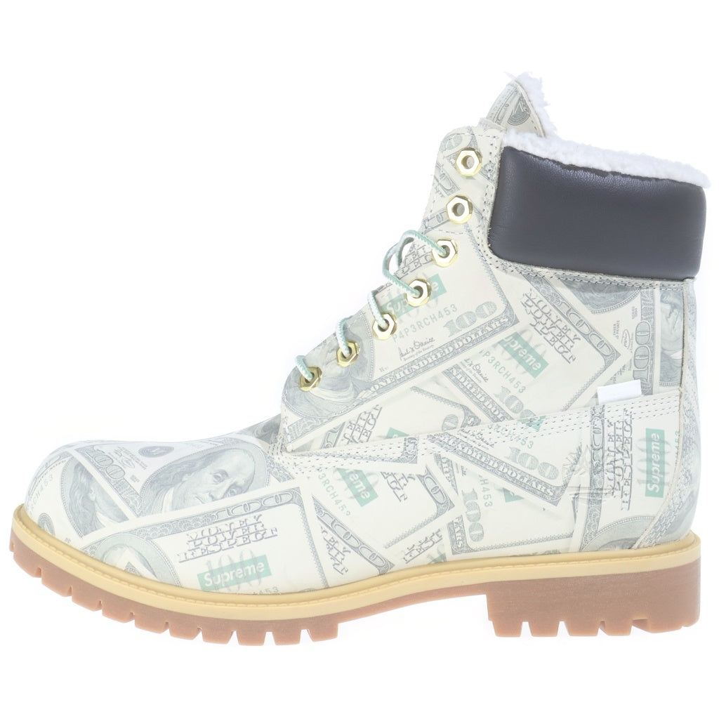 SUPREME(シュプリーム) 26SS ×Timberland ×MM6 Maison Margiela Money 6 Inch Premium Waterproof Boot ハイカット ボア ブーツ マルチカラー US11/29cm