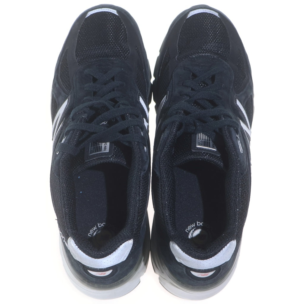 New Balance(ニューバランス) M990BK4 ローカットスニーカー ブラック US12/30cm