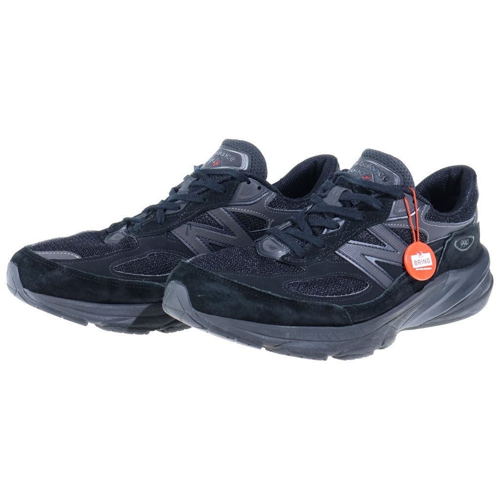 New Balance(ニューバランス) U990BB6 USA製 TRIPLE BLACK スエード メッシュ ローカット スニーカー ブラック US11/29cm