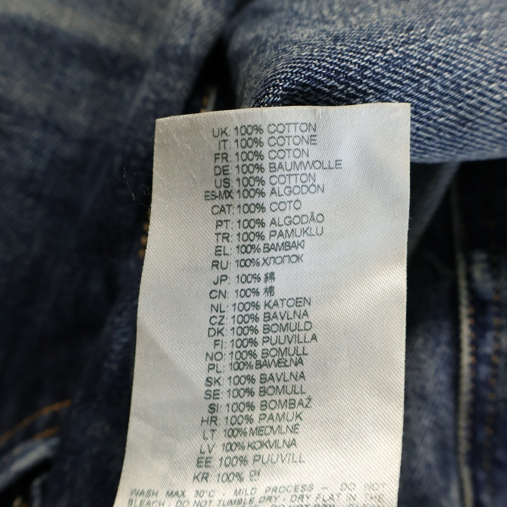 DIESEL(ディーゼル) RELAXED D-RISE クラッシュデニム パンツ インディゴ A06371