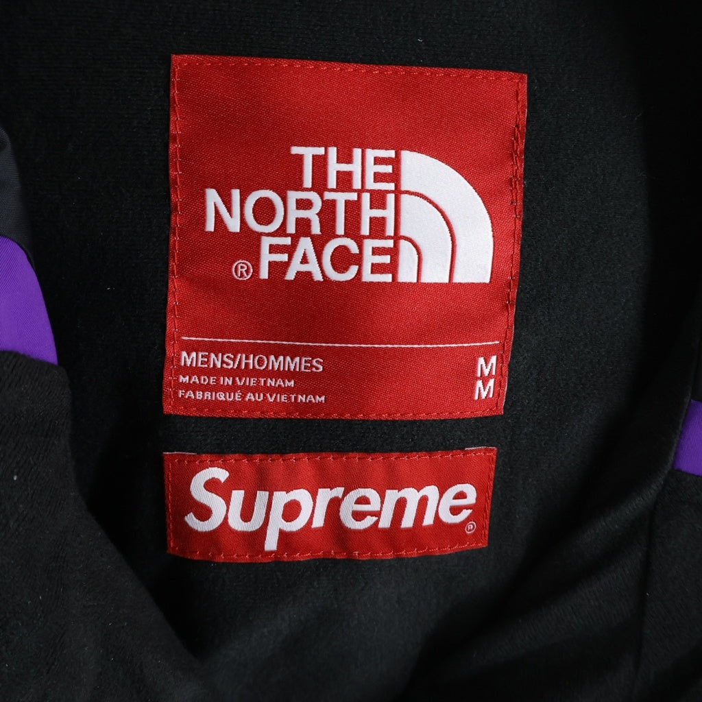 THE NORTH FACE(ザノースフェイス) 19SS ×SUPREME ARC LOGO GORE-TEX MOUNTAIN PARKA ×シュプリーム アークロゴ ゴアテックス マウンテンパーカー ジャケット パープル/ブラック NP119011