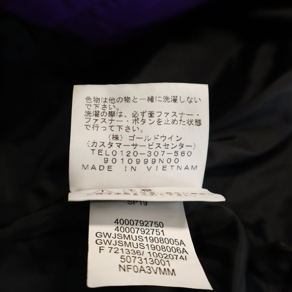 THE NORTH FACE(ザノースフェイス) 19SS ×SUPREME ARC LOGO GORE-TEX MOUNTAIN PARKA ×シュプリーム アークロゴ ゴアテックス マウンテンパーカー ジャケット パープル/ブラック NP119011