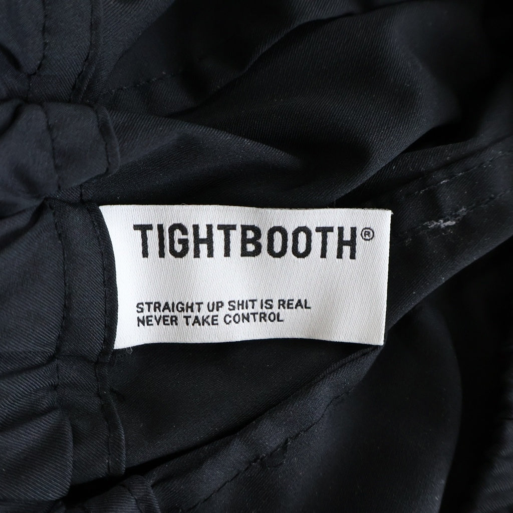TIGHTBOOTH(タイトブース) DRY BAGGY SLACKS ドライ バギー スラックス ブラック SU25-B08