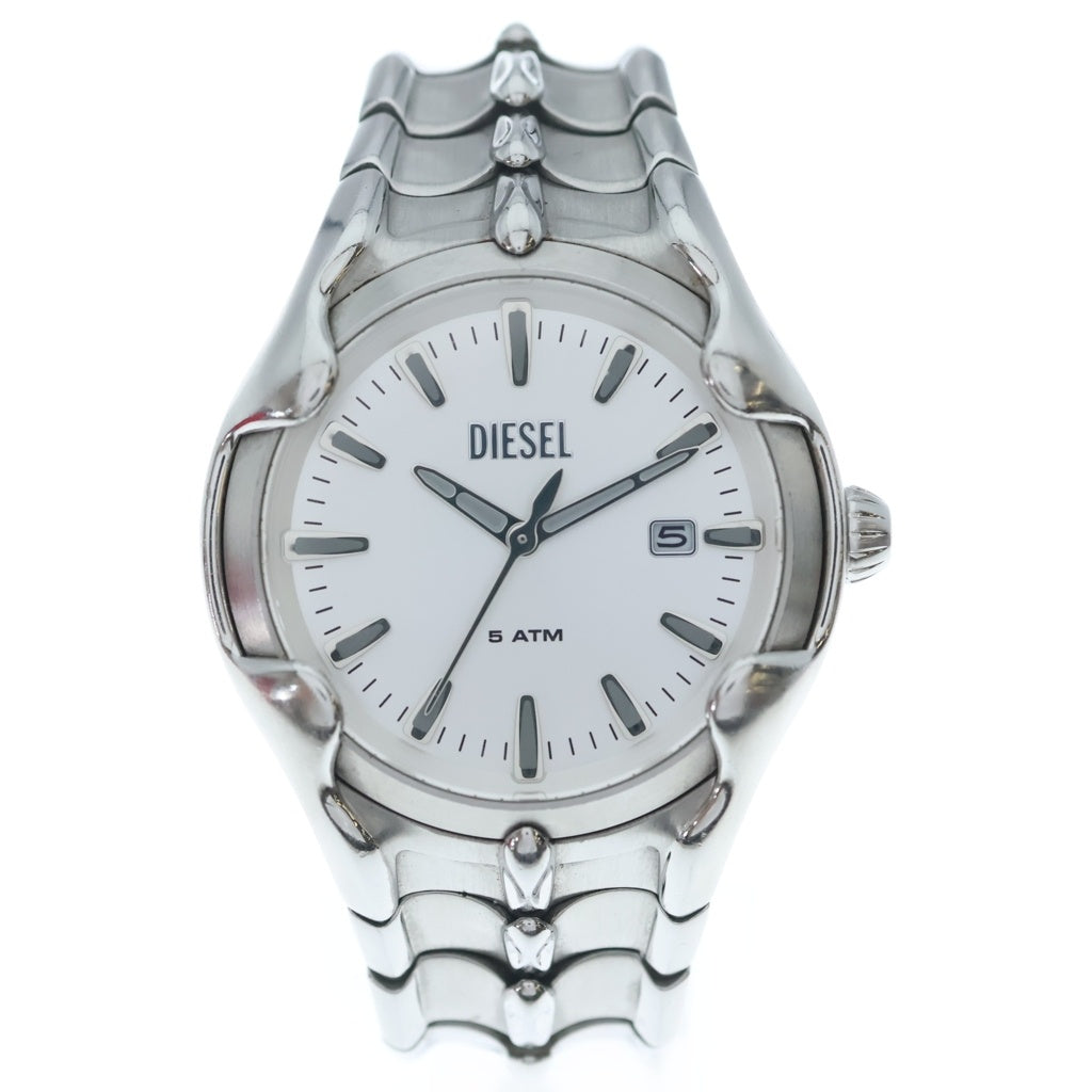 DIESEL(ディーゼル) VERT ステンレス クォーツ 腕時計 シルバー DZ2185
