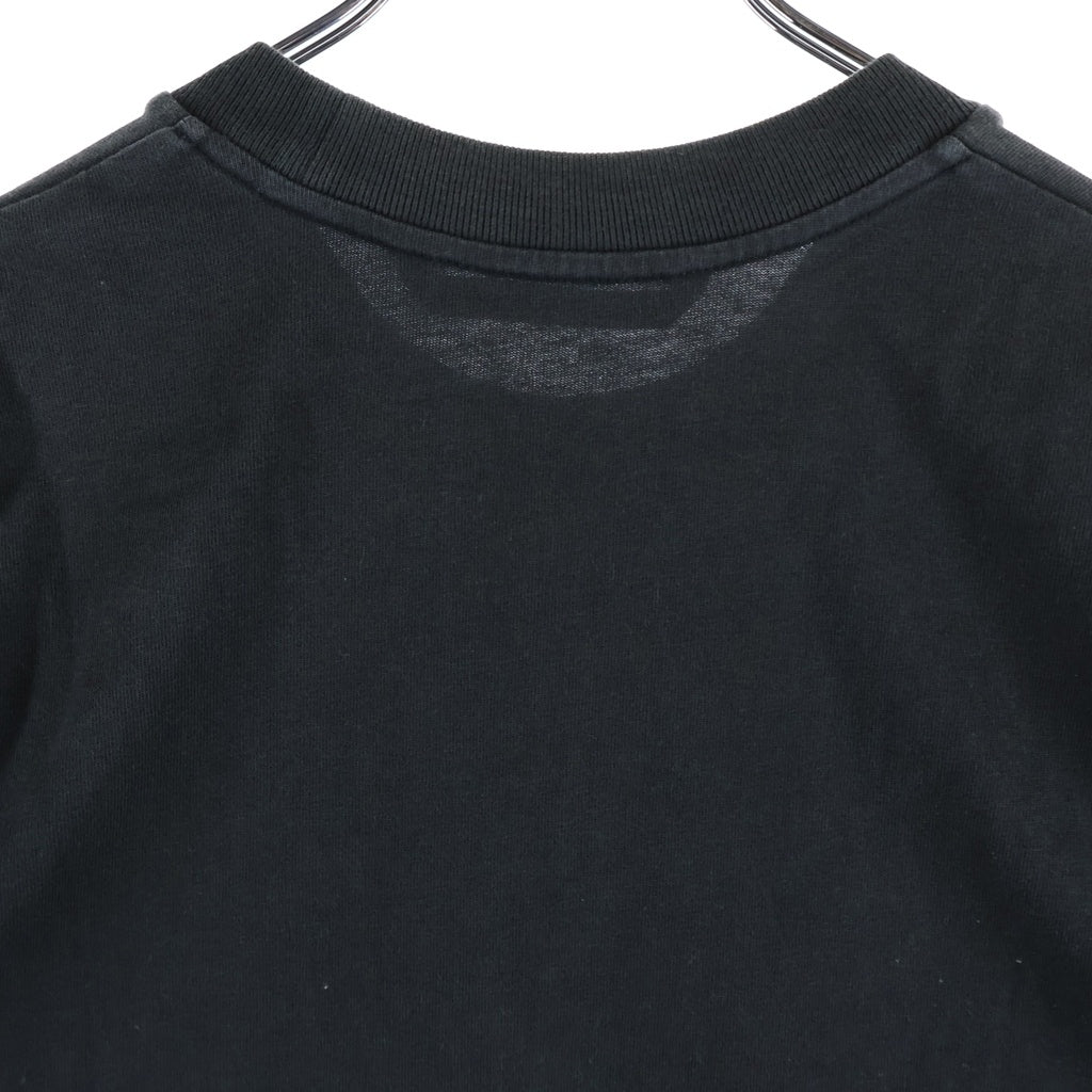 MONCLER(モンクレール) 24SS ロゴワッペン クルーネック 半袖Tシャツ カットソー ブラック J10918C00045 83927