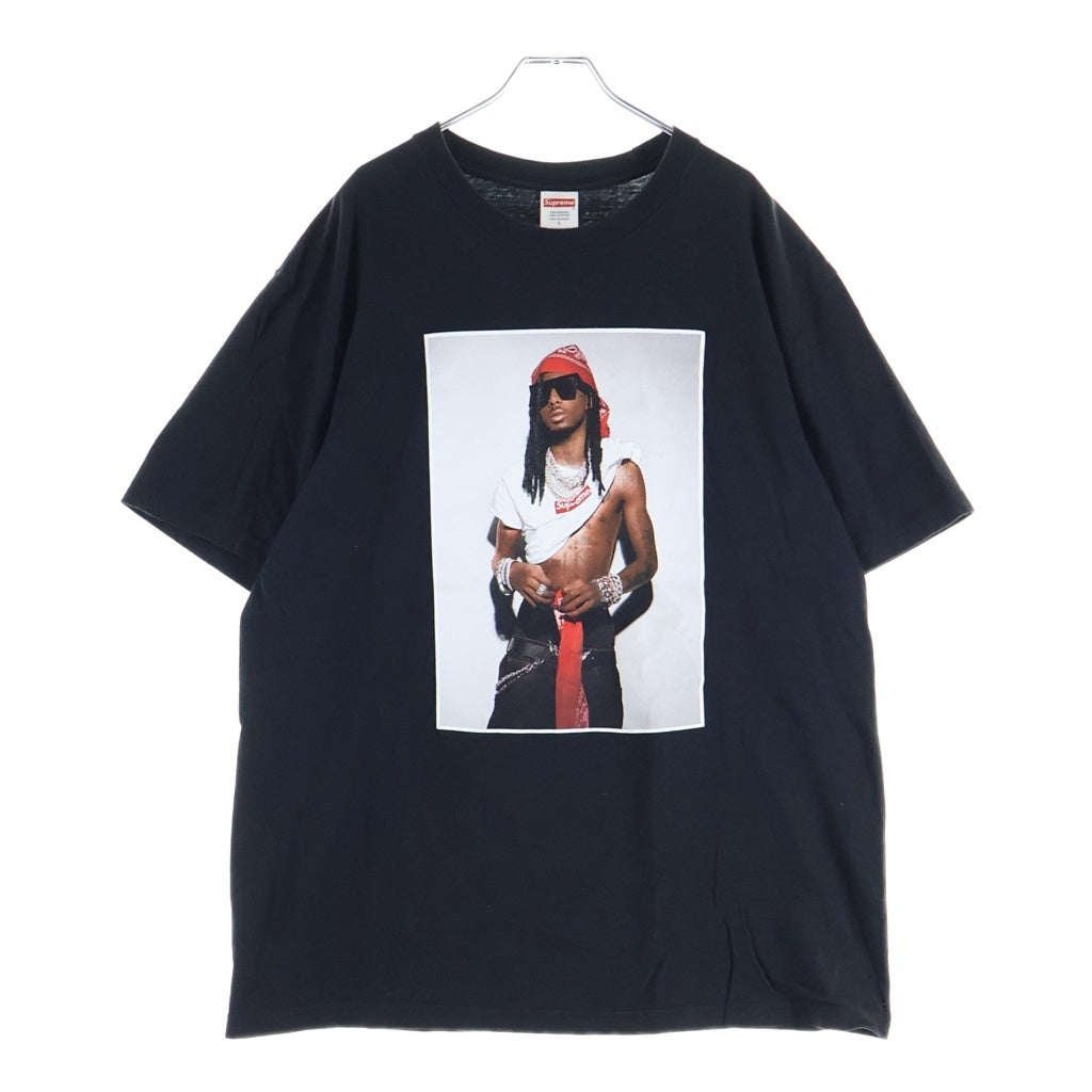 SUPREME(シュプリーム) 25AW Playboi Carti Tee プレイボーイ カーティ クルーネック 半袖Tシャツ カットソー ブラック